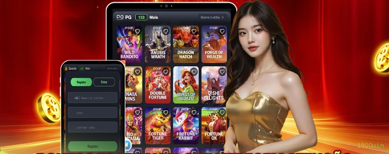 Slots online da 1900win com jackpots progressivos